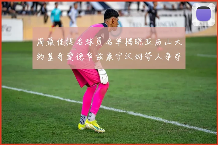 周最佳提名球员名单揭晓亚历山大约基奇爱德华兹康宁汉姆等人争夺荣誉